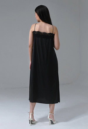 Holly Sleeveless Maxi Dress - Black