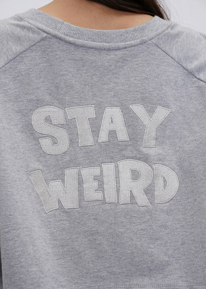 Stay Weird Set Grey
