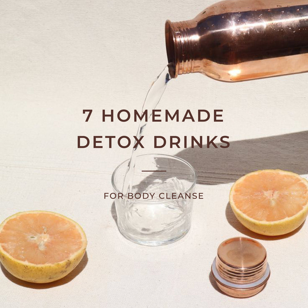 7 Homemade Detox Drinks For Body Cleanse
