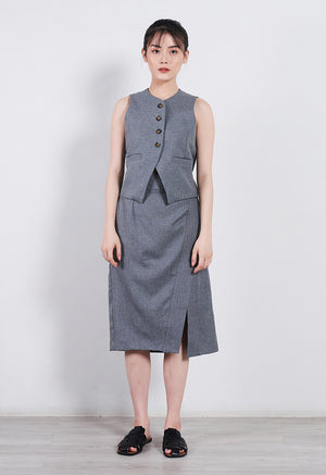 
            
                Load image into Gallery viewer, Zuri Skirt Grey
            
        