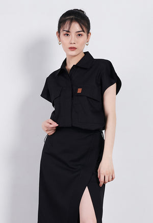 
            
                Load image into Gallery viewer, Kezia Shirt Black
            
        