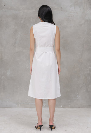 Zora Dress White