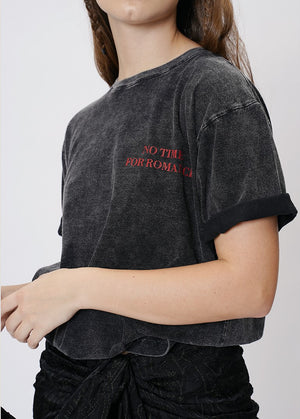 
            
                Load image into Gallery viewer, No Time For Romance Washed Oversized Tee
            
        