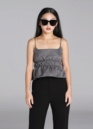 Le Marche Babydoll Cropped Top