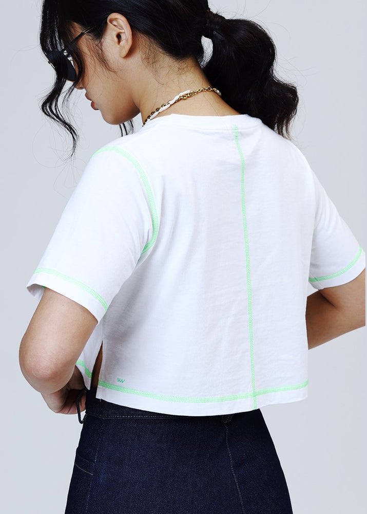 
            
                Load image into Gallery viewer, WSQ Neon Culture Oversized Cropped Tee
            
        