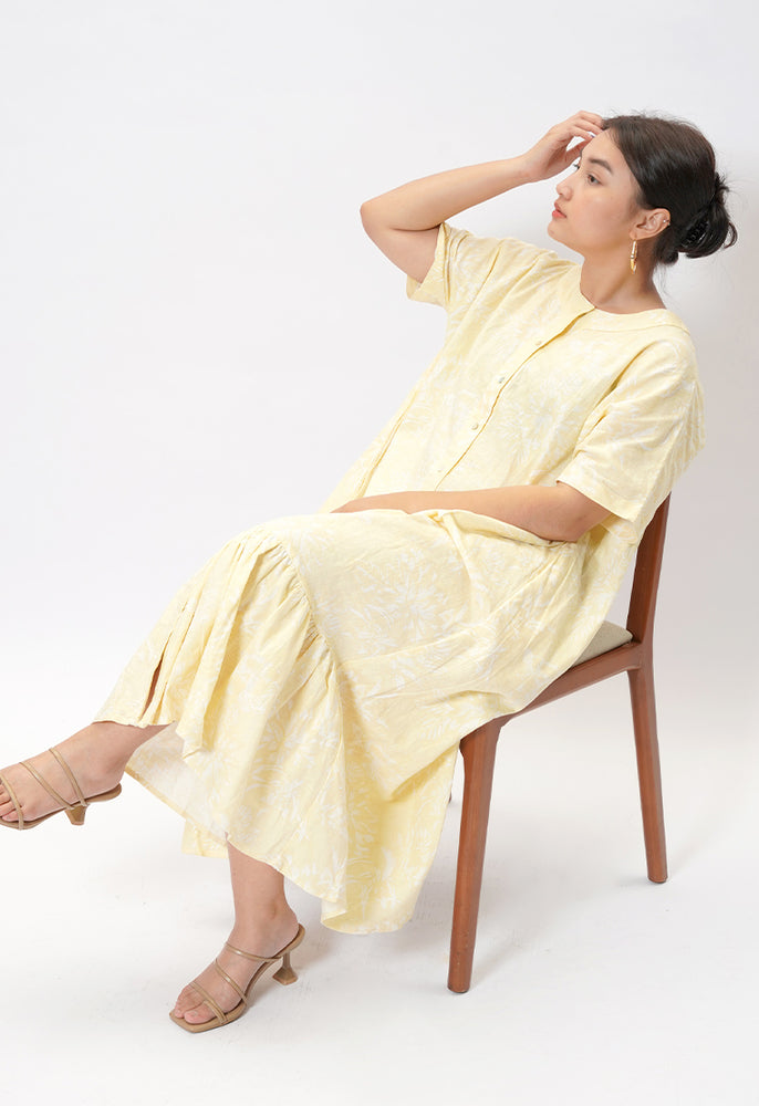 
            
                Load image into Gallery viewer, Ally Midi Dress Marigold
            
        