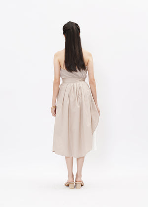 Samara Asymmetrical Skirt Cream