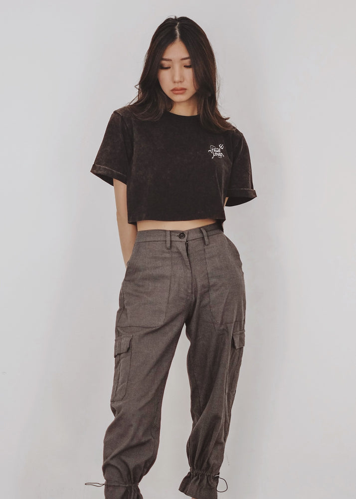 Disney Villains True Love Washed Cropped Tee