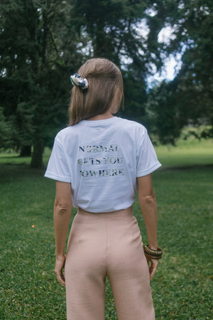 Normal Nowhere Cropped Tee